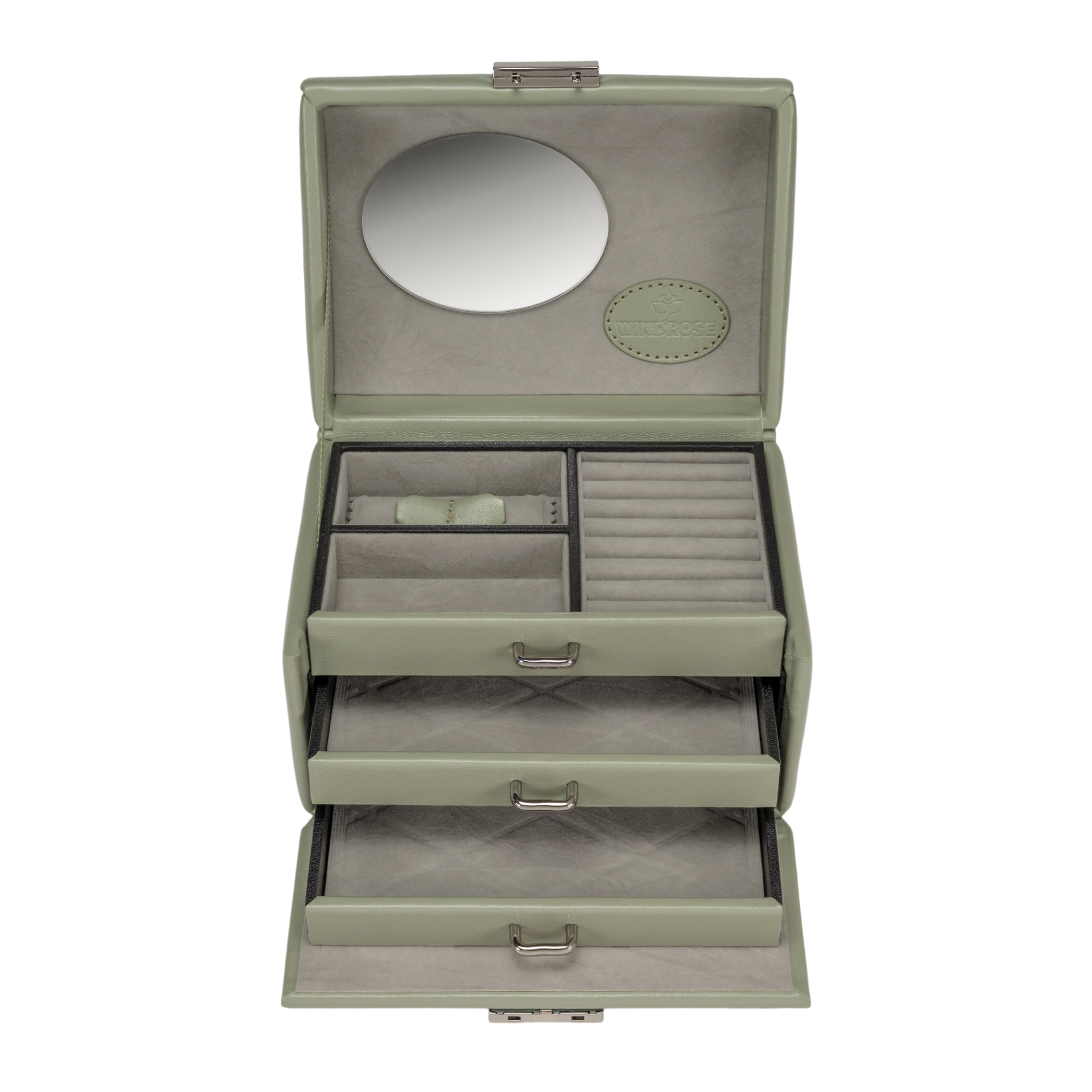 small jewelry case Merino Moda / sage